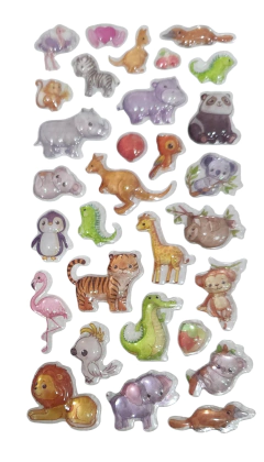 CHARMS EN PLANCHA TRASLUCIDOS ANIMALES DIVINOS!!! - en internet