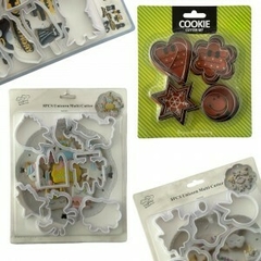 CORTANTES METAL FORMAS VARIAS PARA PORCELANA FRIA. ARCILLA, REPOSTERIA