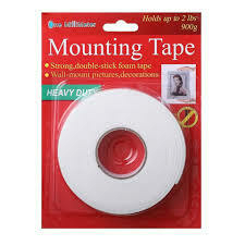 CINTA ADHESIVA BIFAZ MOUNTING TAPE RESISTENTE CON ESPUMA - comprar online
