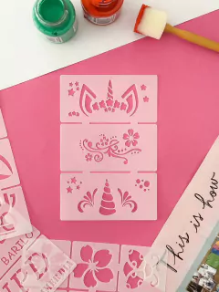 Imagen de STENCILS DE MAQUILLAJE