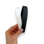 VINCHA PLASTICA 2 CM PAQUETE POR 5 UNIDADES