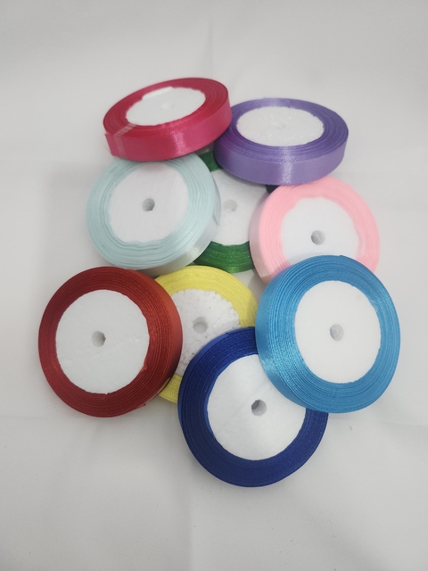 CINTA DE RASO 15 mm POR 22 METROS - comprar online