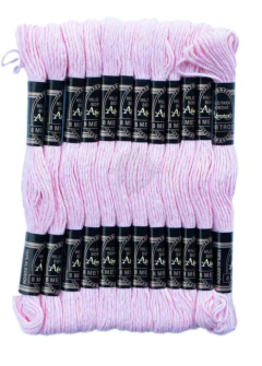 HILO DE BORDAR (SIMIL MOULINE) PAQUETE 12 MADEJAS DE 8 METROS C/U en internet