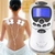 Aparelho Fisioterapia Tens e Fes Portátil Choque Massagem Digital Acupuntura 4 Eletrodos Pulso