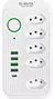 Extensão tomada com 5 tomadas + 4 Usbs + 1 Type C BMAX | BM-8696 na internet