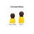 Auris Mini com 3 auris - Colorido - loja online