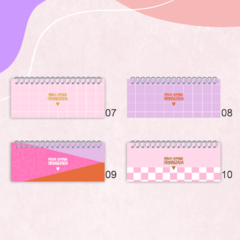 DESK PLANNER SEMANAL - NÃO DATADO - loja online