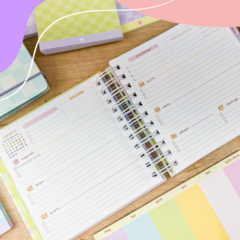 MINI PLANNER FOFO (16x15) DATADO 2024 - VERT. OU HORIZ. - loja online