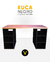 EUCA NEGRO - 2 ESTANTERIAS