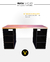EUCA NEGRO - 2 ESTANTERIAS - comprar online