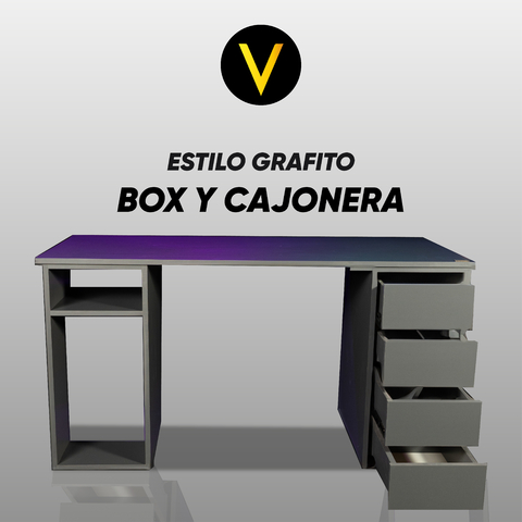 ESTILO GRAFITO - CAJONERA Y BOX