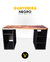 GUAYUBIRA NEGRO - ESTANTERIA Y BOX