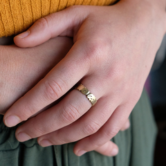 Anillo caniche bronce - comprar online