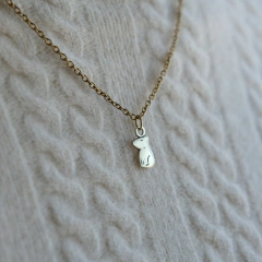 Collar carpincho de bronce - comprar online