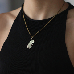 Collar gato del amor bronce - comprar online