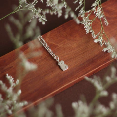 Dije gato mini de plata - tienda online