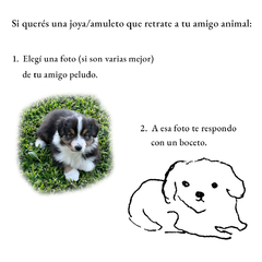 Collar personalizado (1 animal) - Joyas Animaluchitis