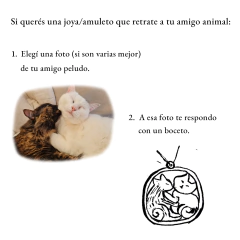 Collar personalizado (2 animales) - tienda online