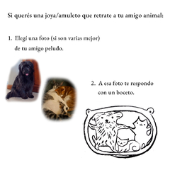 Collar personalizado (3 animales) - tienda online
