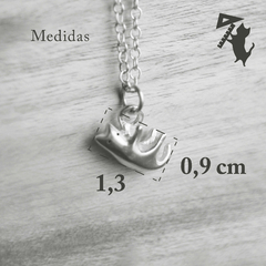 Dije gato miniatura de plata - comprar online