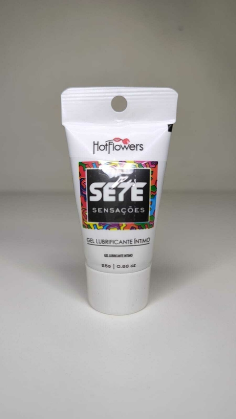 Gel Anestésico Sete Sensações para anal Bisnaga 25g.