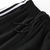 Conjunto Adidas Black with White - OutletGarimpo