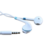 6 Fones de Ouvido com Microfone P2 3.5mm KTS Stereo Earphone F-V1 - Jô Variedades