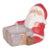 Enfeite Natalino em Cerâmica Castiçal Noel Com Vela Decoração Natal - comprar online