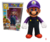 Boneco Figura de Ação Colecionável Super Mario Bros - Articulável e com Luz no Peito - Personagem: Mario Roxo