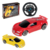 Carrinho Controle Remoto Volante Vermelho ou Amarelo Brinquedo Infantil