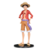 Boneco Luffy One Piece 19cm Anime Action Figure Colecionável Com Base