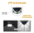 Luminária Solar Parede 100 Led Sensor Presença Com 3 Funções - Jô Variedades