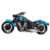 Moto De Brinquedo Chopper Custon Cores Motocicleta Infantil Grande 29cm - Jô Variedades