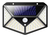 Luminária Solar Parede 100 Led Sensor Presença Com 3 Funções - comprar online