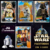 Kit 200 Cards Star Wars = 50 Envelopes Cartinhas Figurinhas Star Wars na internet