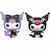 Coleção 4 Bonecos Tipo Funko Pop Figura Sanrio para Crianças, Figuras Anime, Kuromi My Melody Cinnamoroll, Hello Kitty na internet