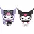 Coleção 4 Bonecos Tipo Funko Pop Figura Sanrio para Crianças, Figuras Anime, Kuromi My Melody Cinnamoroll, Hello Kitty - comprar online