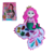 Kit Maquiagem Infantil Sereia Little Beauty Colorida E Divertida