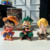 Figuras de Ação Anime One Piece Luffy Zoro Roronoa Pvc Gk Estátua Modelo Doll Coleção Infantil Decora Toy 13cm