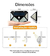 Luminária Solar Parede 100 Led Sensor Presença Com 3 Funções na internet