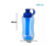 Garrafa Plástico Azul 600ml Squeeze Tubo Gelo - comprar online
