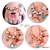 Kit 3 Pulseiras Infantil Tipo Pandora Com Pingentes Berloques Crianças Meninas na internet