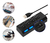 Régua 4 Portas Usb 2.0 Extensão Hub Pc Hd Externo Pendrive - comprar online