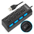 Régua 4 Portas Usb 2.0 Extensão Hub Pc Hd Externo Pendrive