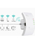 Repetidor De Sinal Amplificador Wireless Wifi Expansor Rede - comprar online
