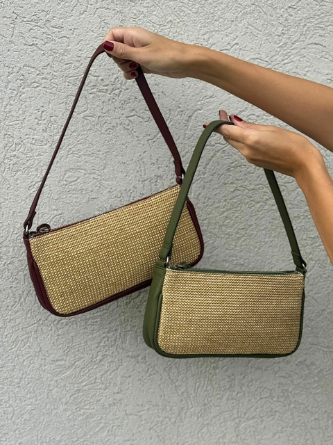 Baguette Cuero y Rafia