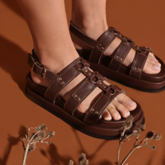 SANDALIA ANGELES CHOCOLATE - comprar online