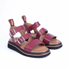SANDALIA GILDA MALBEC - comprar online