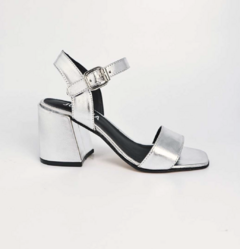 SANDALIA FLORENCIA PLATA