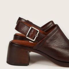 ZUECO LENA MARRÓN - tienda online